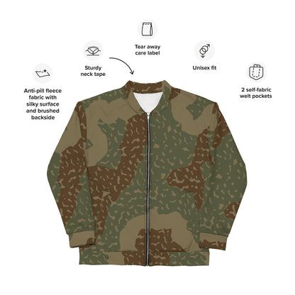 German Ambush Zimmerit Tank CAMO Unisex Bomber Jacket - Jackets