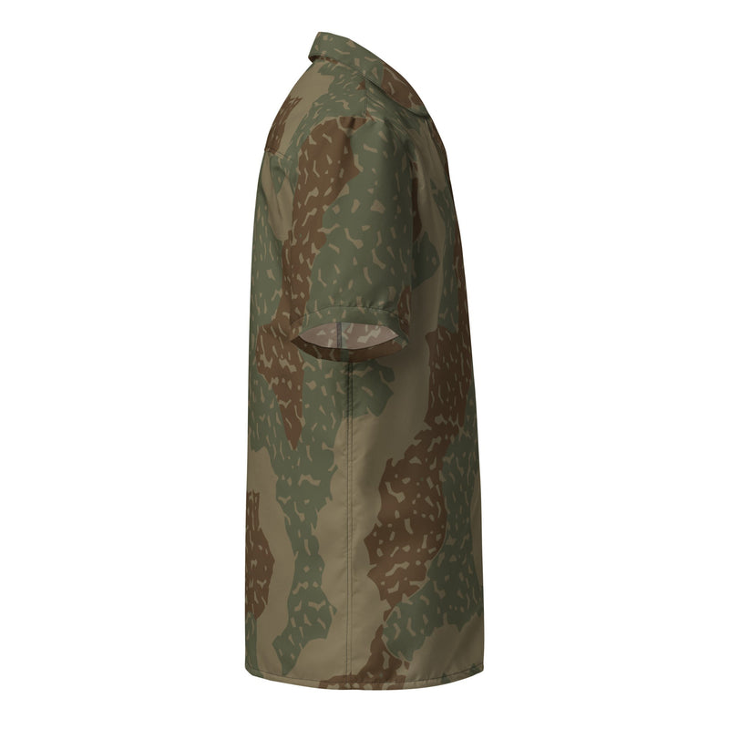 Ambush Tank Zimmerit CAMO Unisex Short-Sleeve Button Shirt - Button-Up