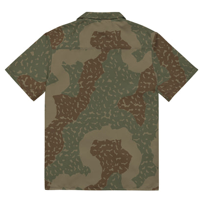German Ambush Zimmerit Tank CAMO Unisex button shirt - Button Shirts