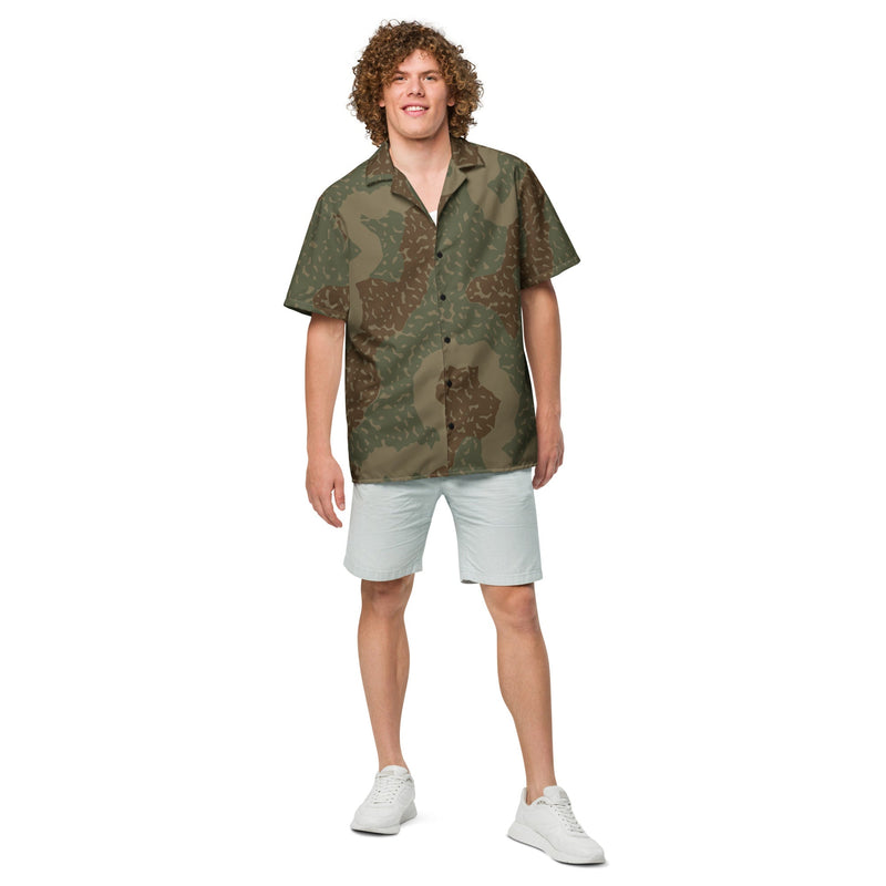 Ambush Tank Zimmerit CAMO Unisex Short-Sleeve Button Shirt - Button-Up