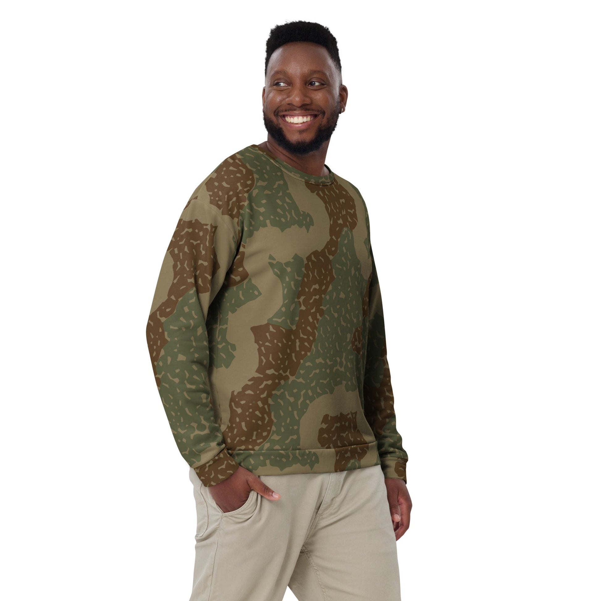 German Ambush Zimmerit Tank CAMO Unisex Sweatshirt - Sweatshirts