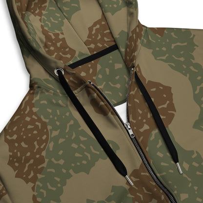 German Ambush Zimmerit Tank CAMO Unisex zip hoodie - Zip Hoodies