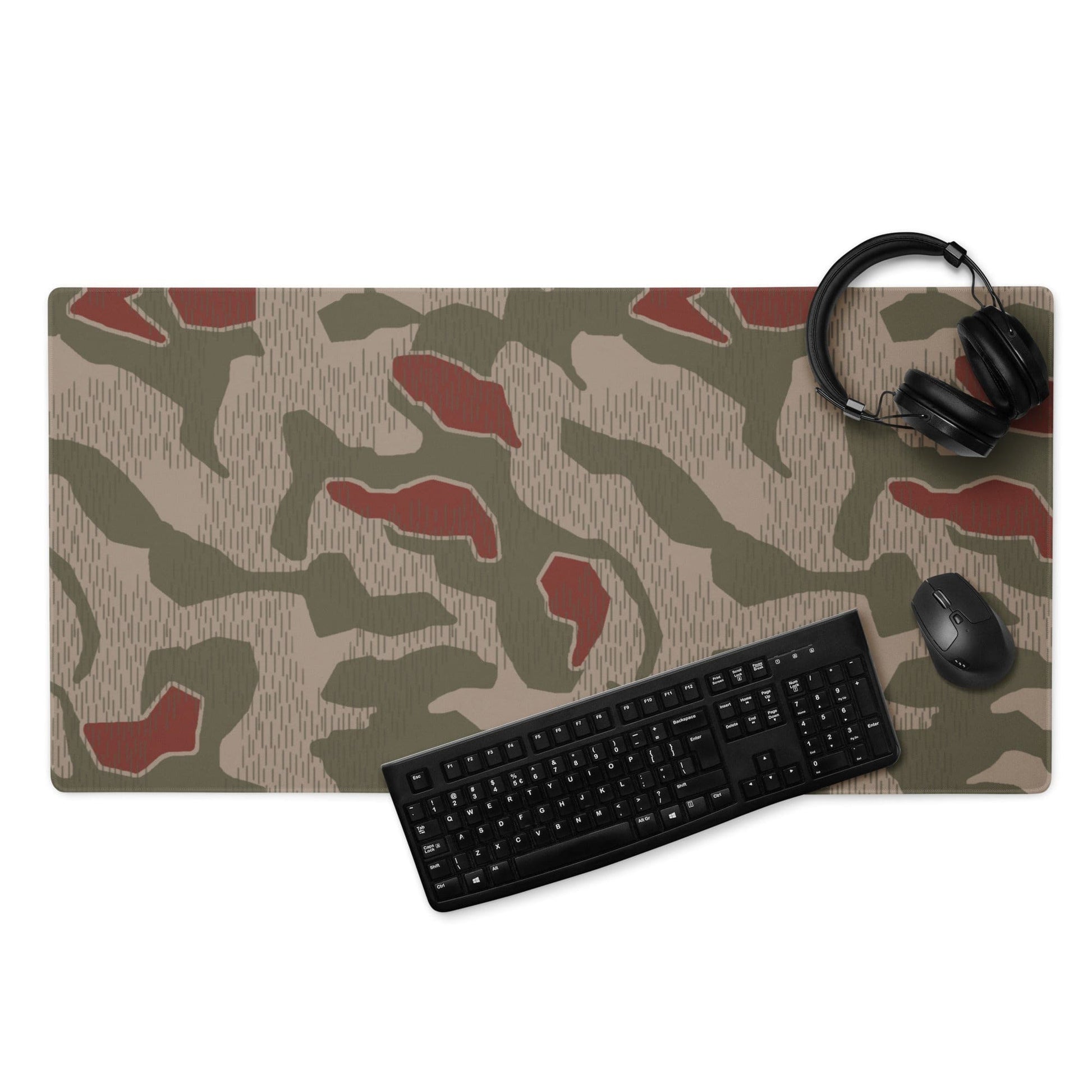 German BGS Sumpfmuster CAMO Gaming mouse pad - 36″×18″ - Mouse Pad