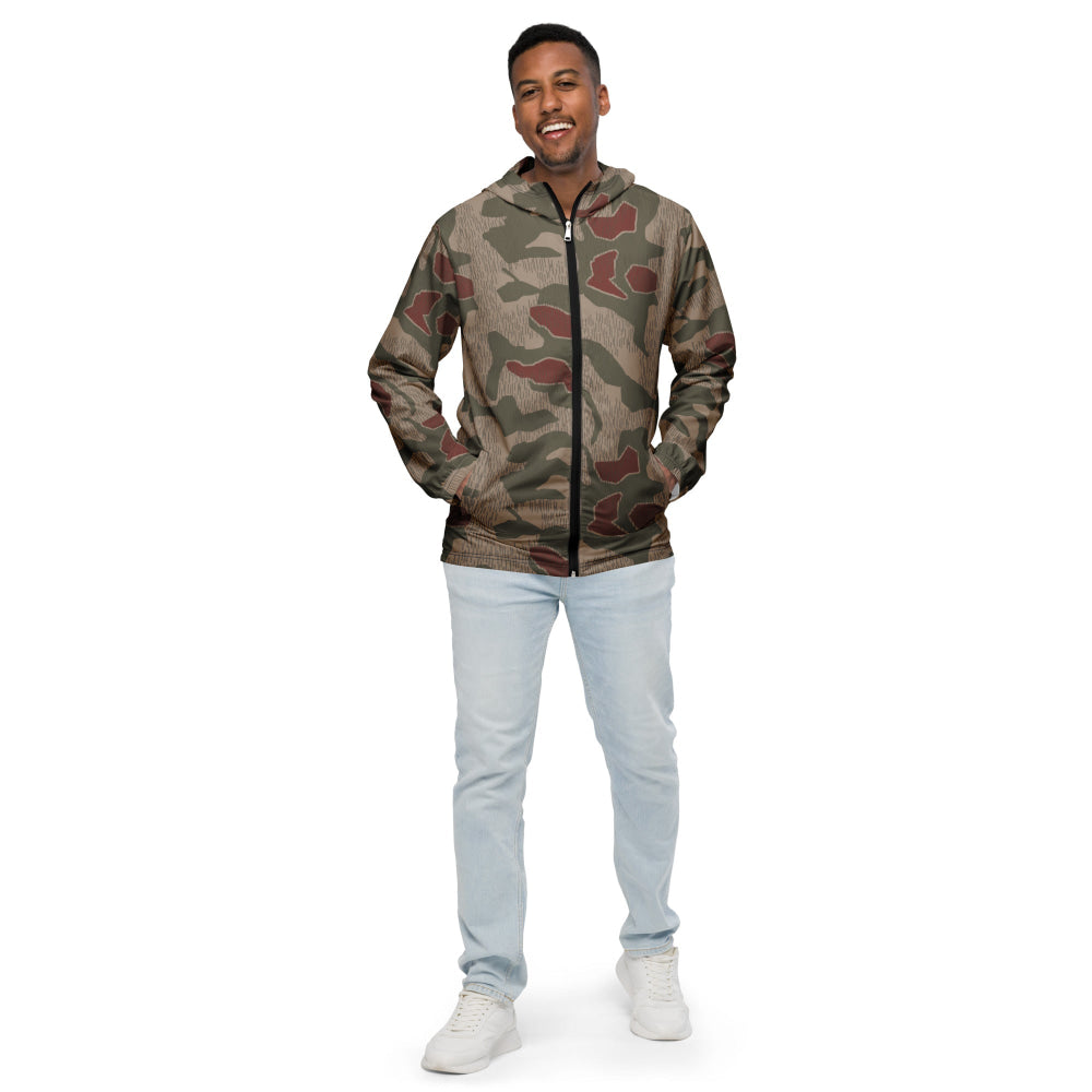 German BGS Sumpfmuster CAMO Men’s windbreaker - Mens Windbreaker