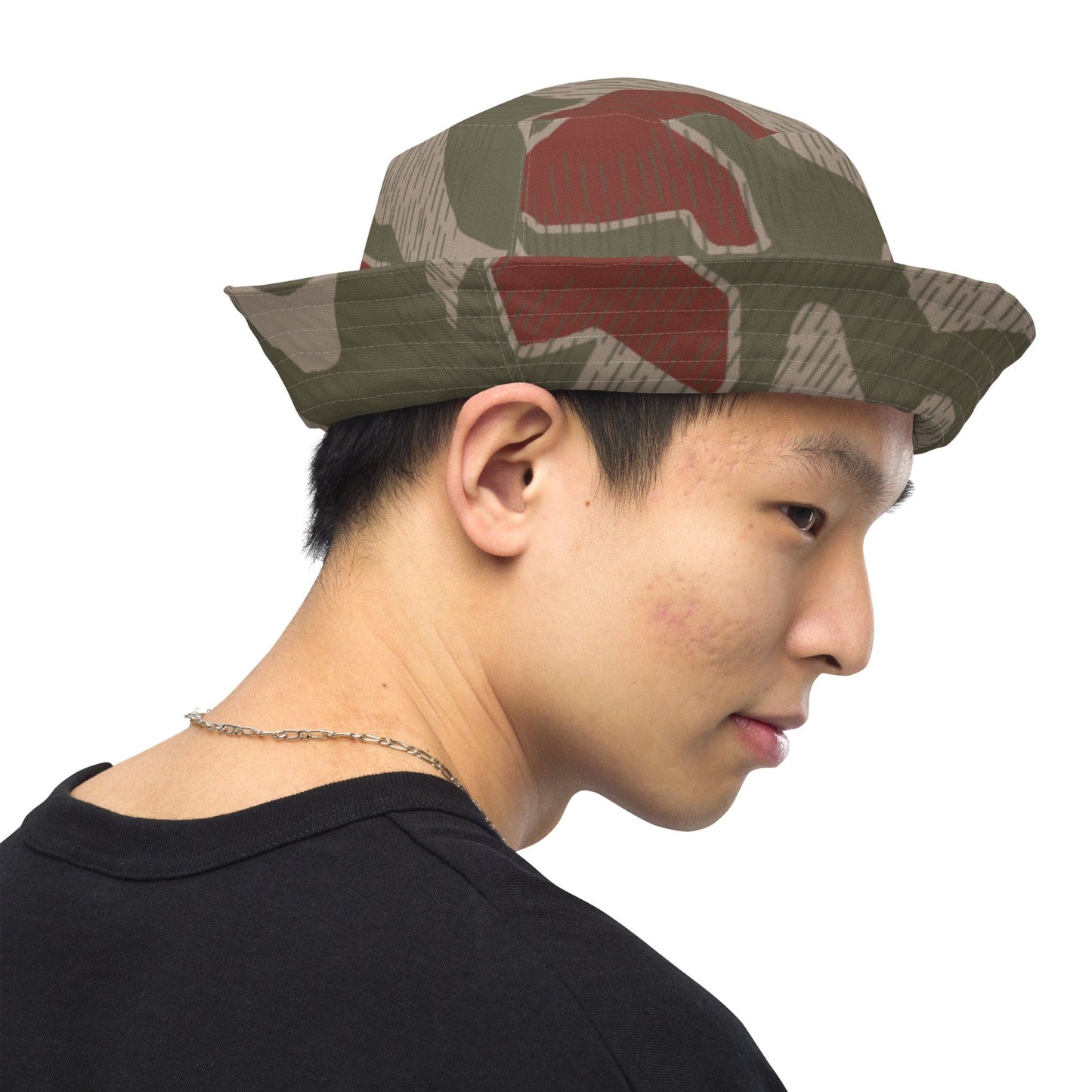 German BGS Sumpfmuster CAMO Reversible bucket hat - Bucket Hat