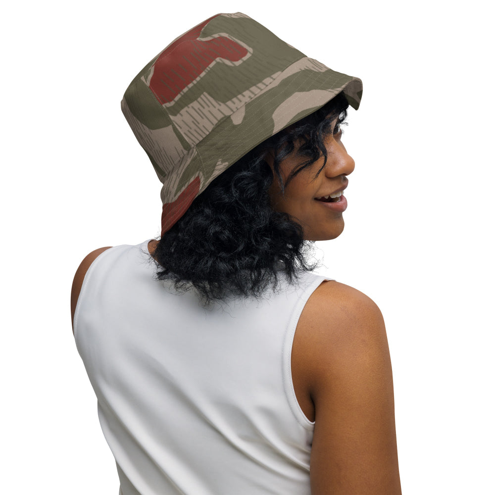 German BGS Sumpfmuster CAMO Reversible bucket hat - Bucket Hat