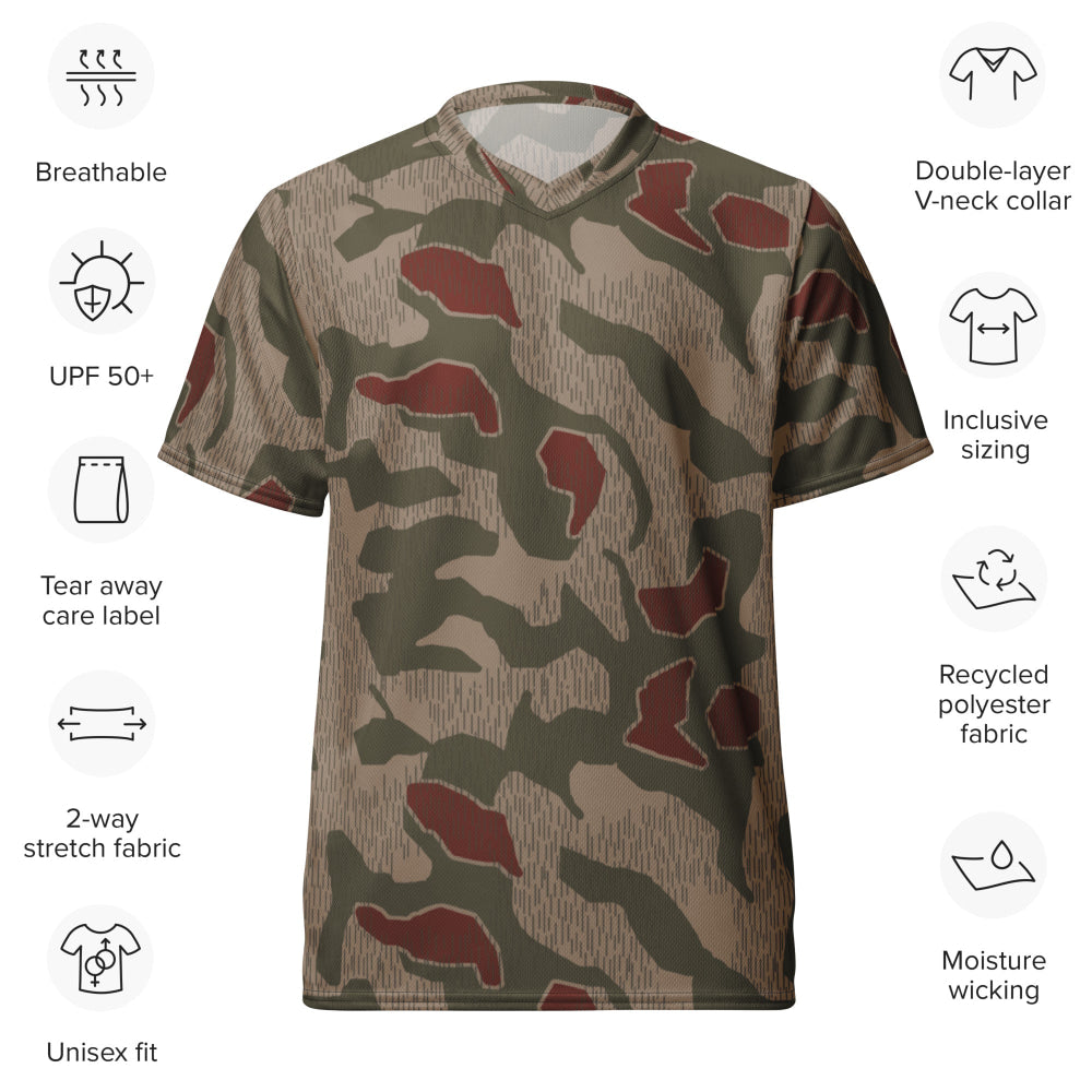 German BGS Sumpfmuster CAMO unisex sports jersey - Unisex Sports Jersey