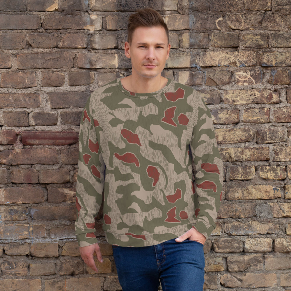 German BGS Sumpfmuster CAMO Unisex Sweatshirt - XS