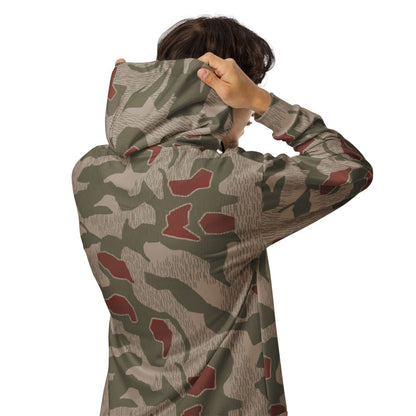 German BGS Sumpfmuster CAMO Unisex zip hoodie