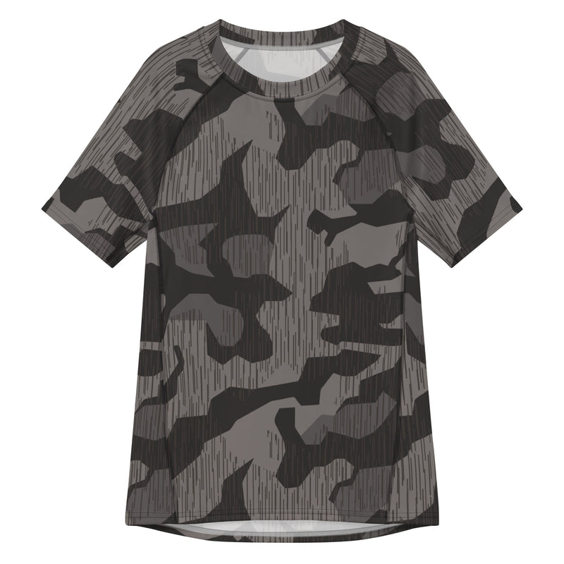 Splinter Black Forest CAMO Mens Short-Sleeve Rash Guard - 2XS - SS