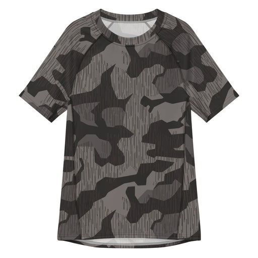 Splinter Black Forest CAMO Mens Short-Sleeve Rash Guard - 2XS - SS