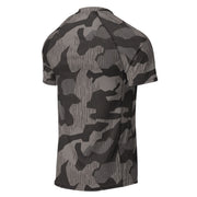 Splinter Black Forest CAMO Mens Short-Sleeve Rash Guard - SS
