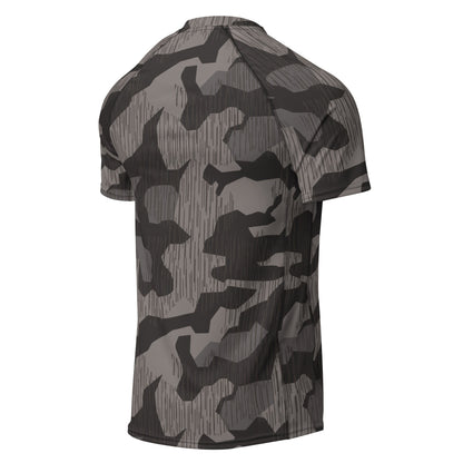 German Black Forest Splinter CAMO Mens Short-Sleeve Rash Guard
