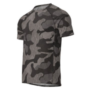 Splinter Black Forest CAMO Mens Short-Sleeve Rash Guard - SS