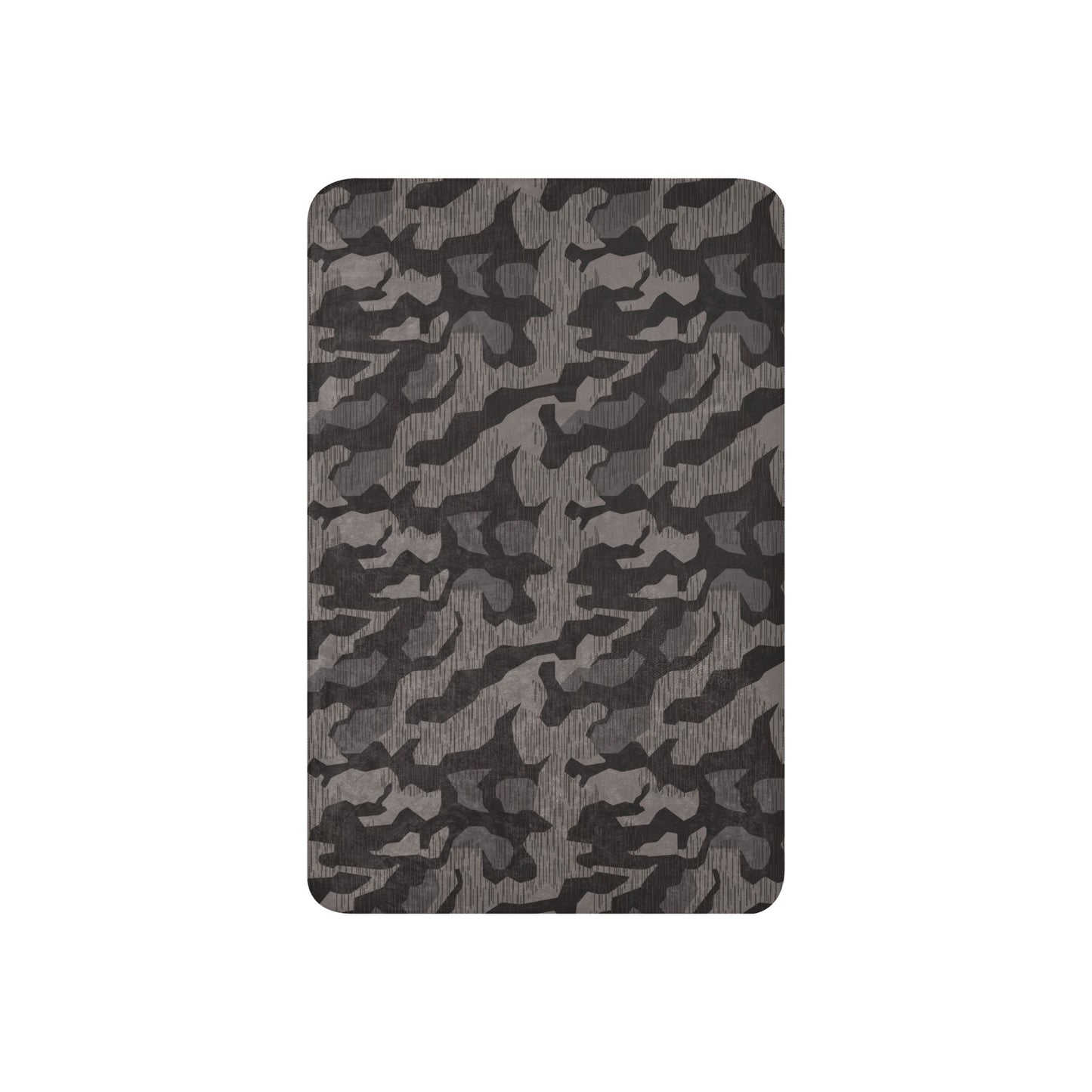 German Black Forest Splinter CAMO Sherpa Blanket