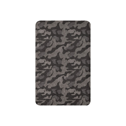 German Black Forest Splinter CAMO Sherpa Blanket