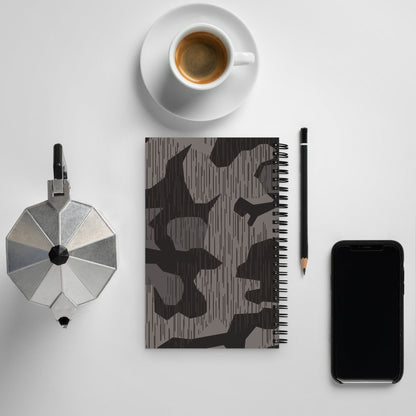 German Black Forest Splinter CAMO Spiral Notebook