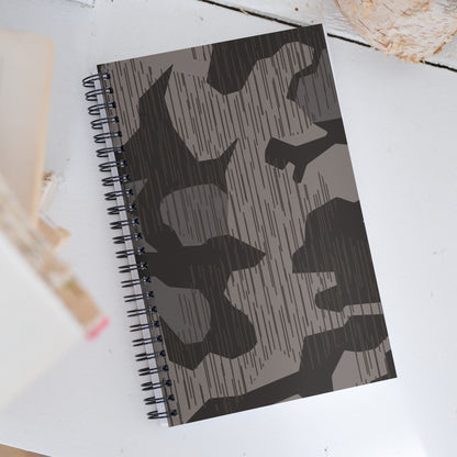 German Black Forest Splinter CAMO Spiral Notebook