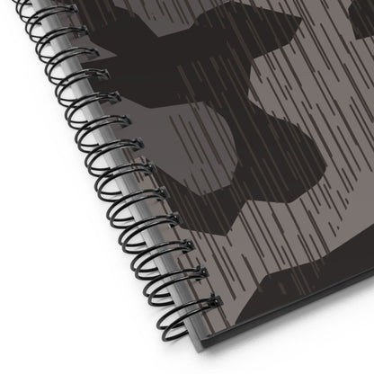 German Black Forest Splinter CAMO Spiral Notebook