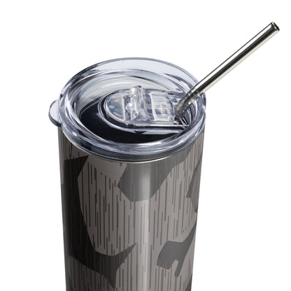 German Black Forest Splinter CAMO Stainless Steel Tumbler