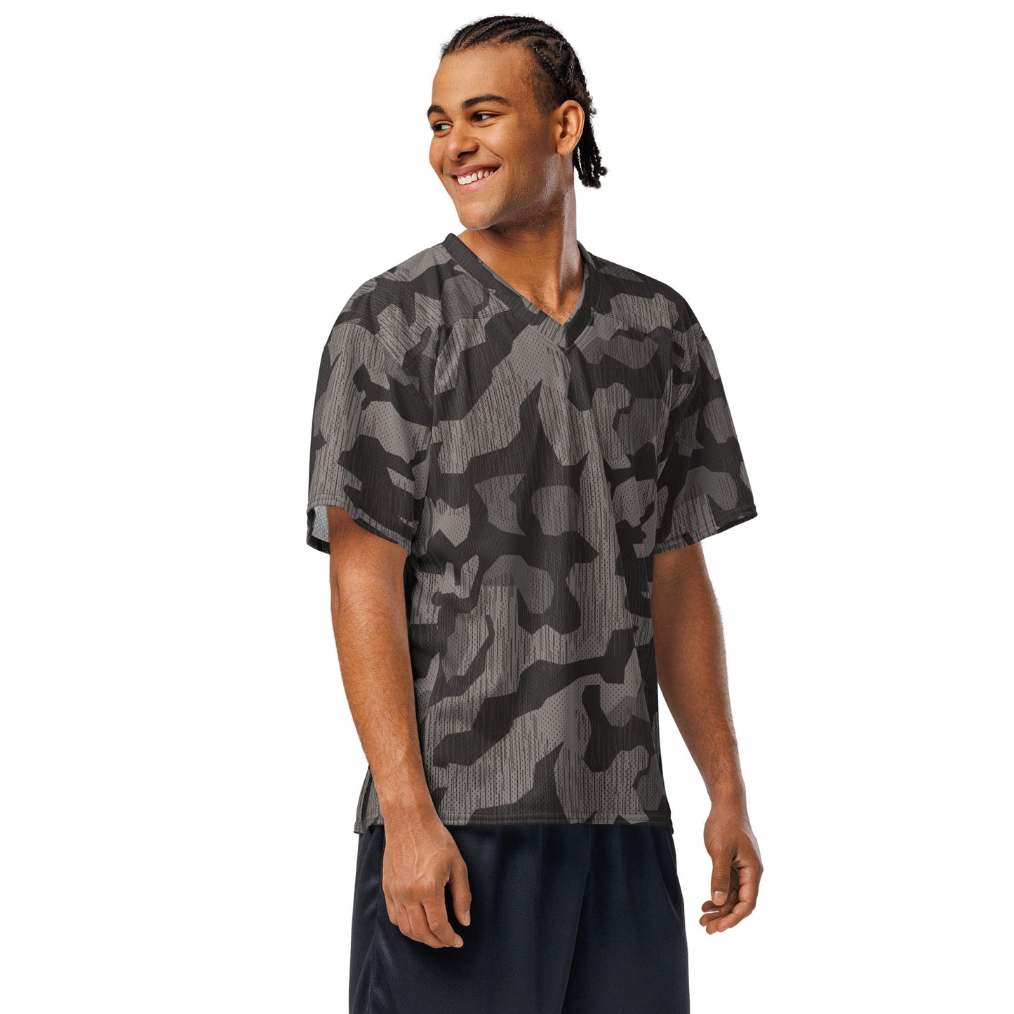 German Black Forest Splinter CAMO Unisex American Football Jersey