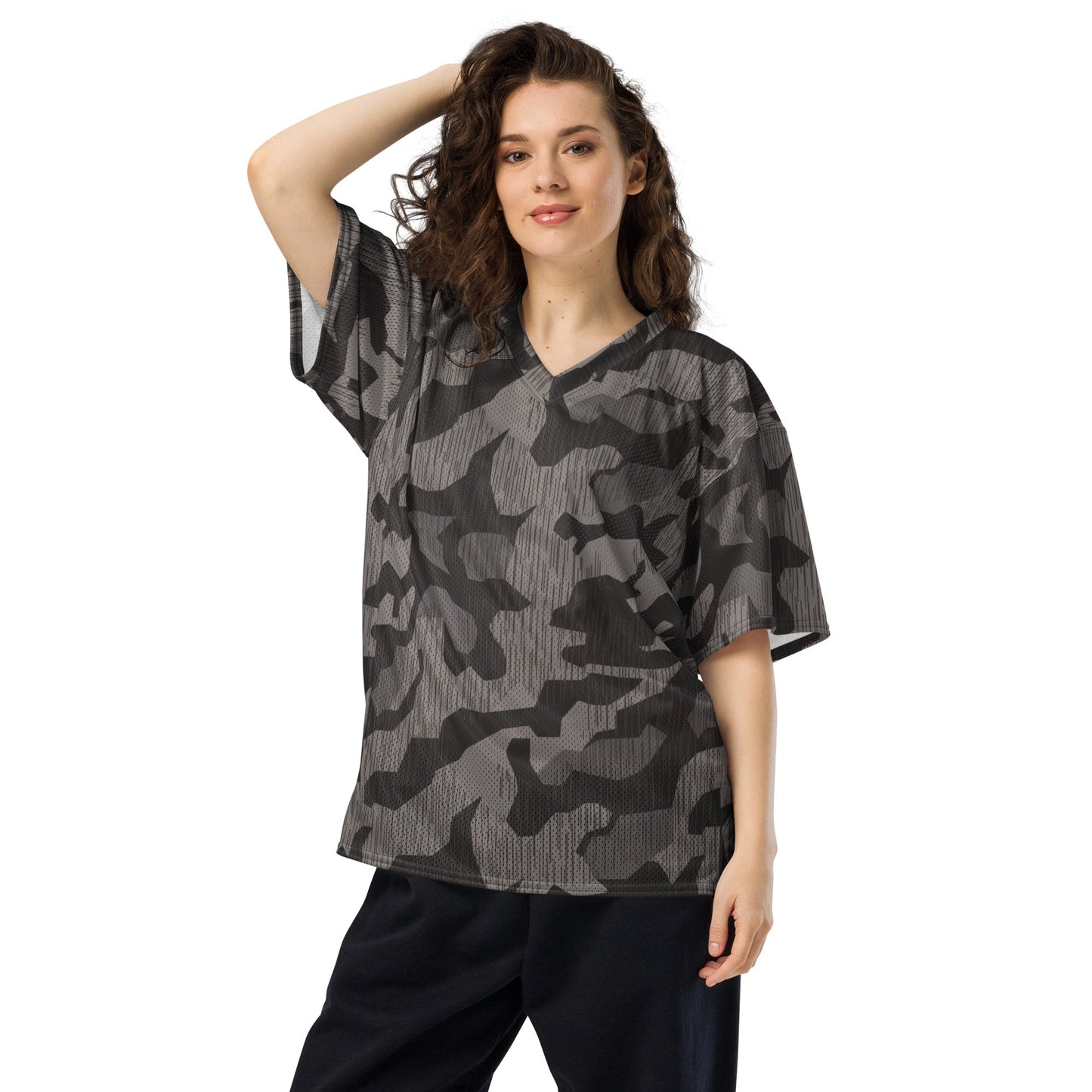 German Black Forest Splinter CAMO Unisex American Football Jersey