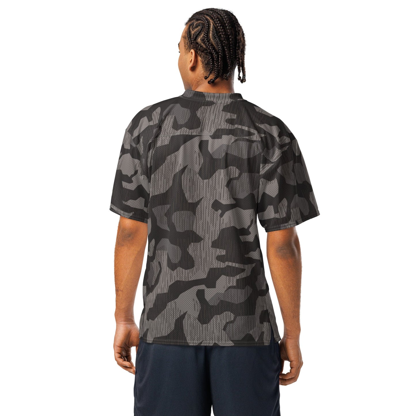 German Black Forest Splinter CAMO Unisex American Football Jersey