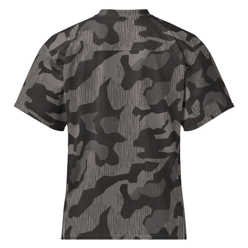 Splinter Black Forest CAMO Unisex American Football Jersey