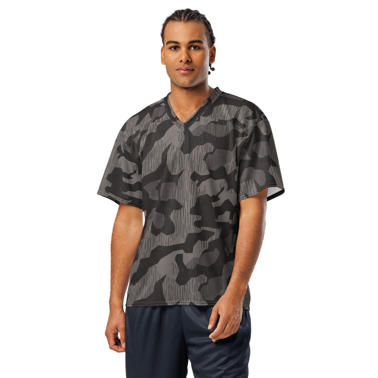 German Black Forest Splinter CAMO Unisex American Football Jersey