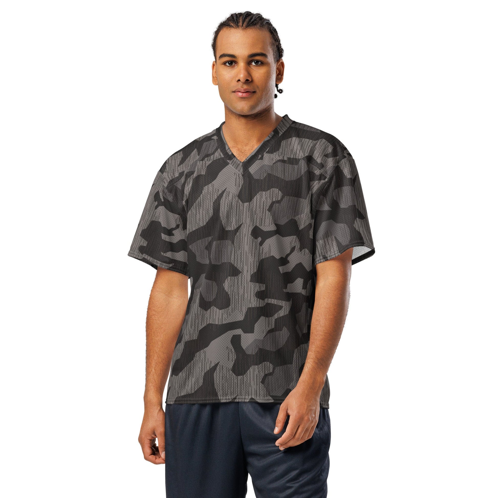 German Black Forest Splinter CAMO Unisex American Football Jersey