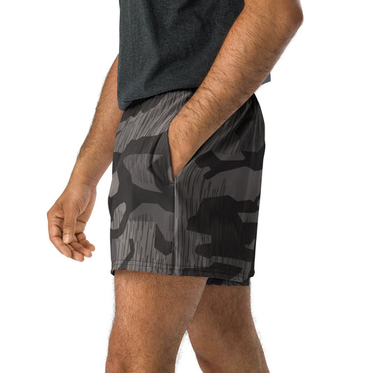 German Black Forest Splinter CAMO Unisex Athletic Shorts - XS