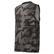 Splinter Black Forest CAMO Unisex Basketball Jersey