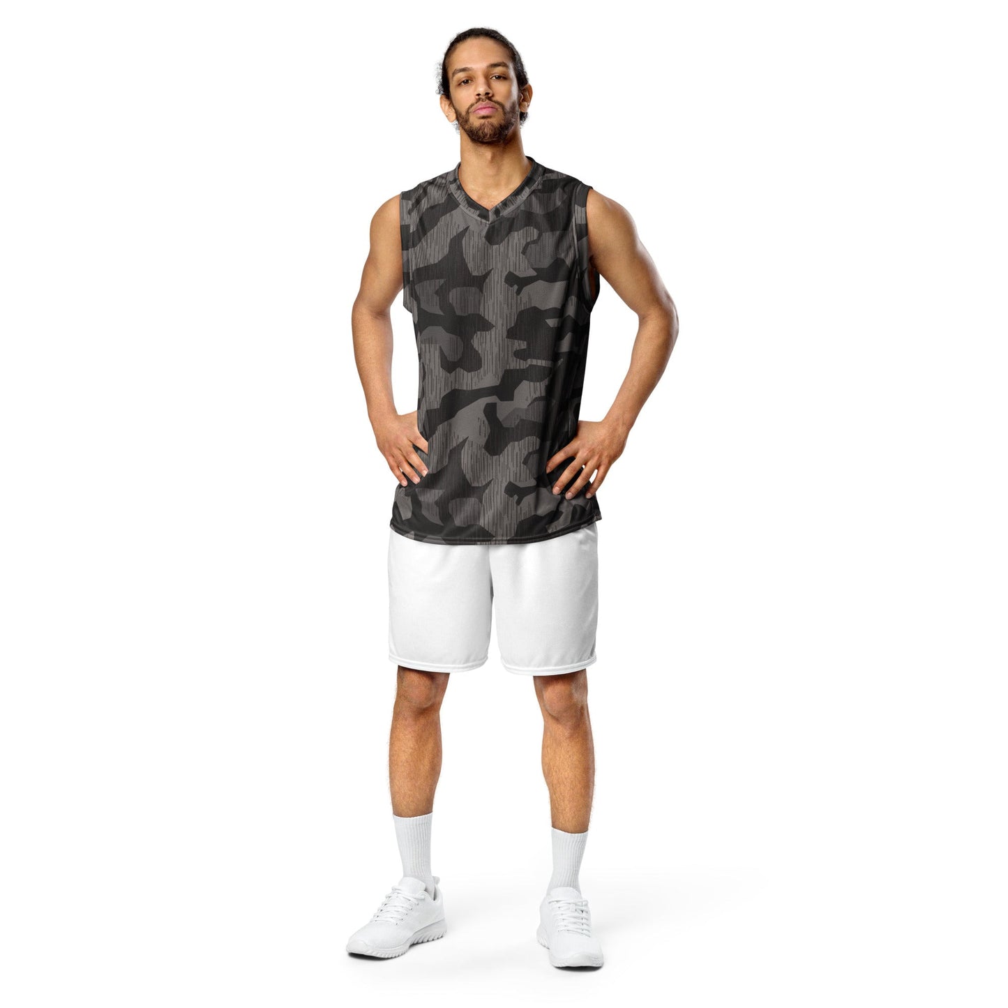 German Black Forest Splinter CAMO Unisex Basketball Jersey