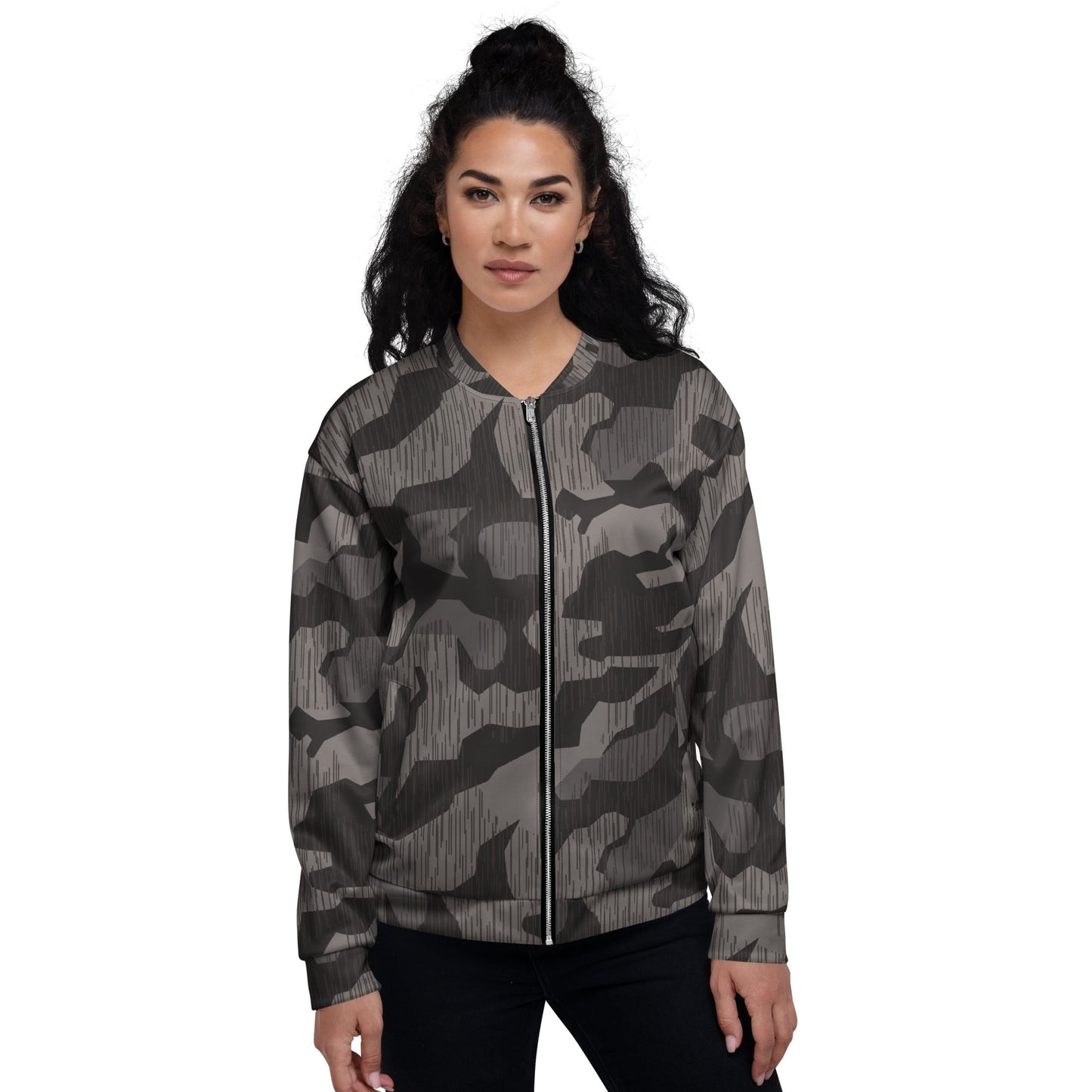German Black Forest Splinter CAMO Unisex Bomber Jacket