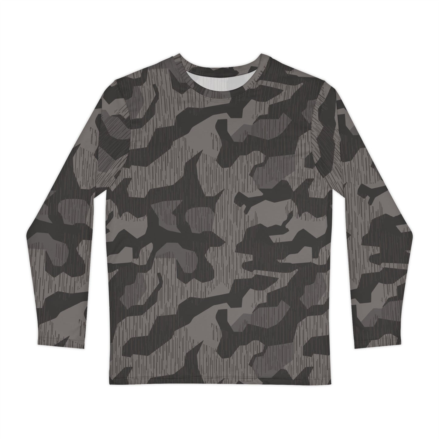 German Black Forest Splinter CAMO Unisex Long-Sleeve Shirt - XS