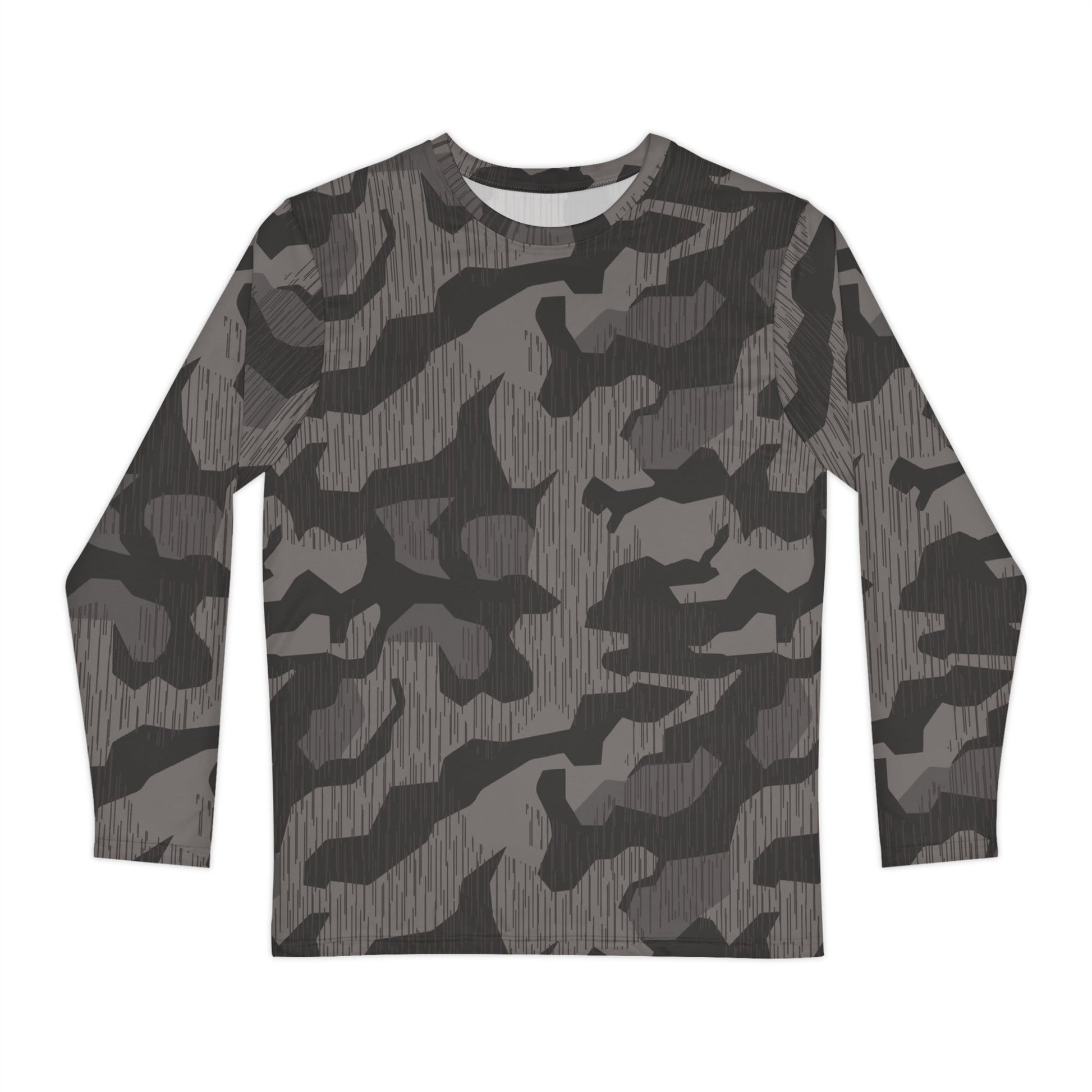 German Black Forest Splinter CAMO Unisex Long-Sleeve Shirt - XS
