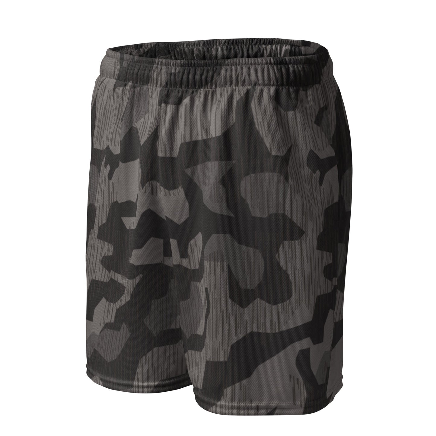 German Black Forest Splinter CAMO Unisex Mesh Shorts