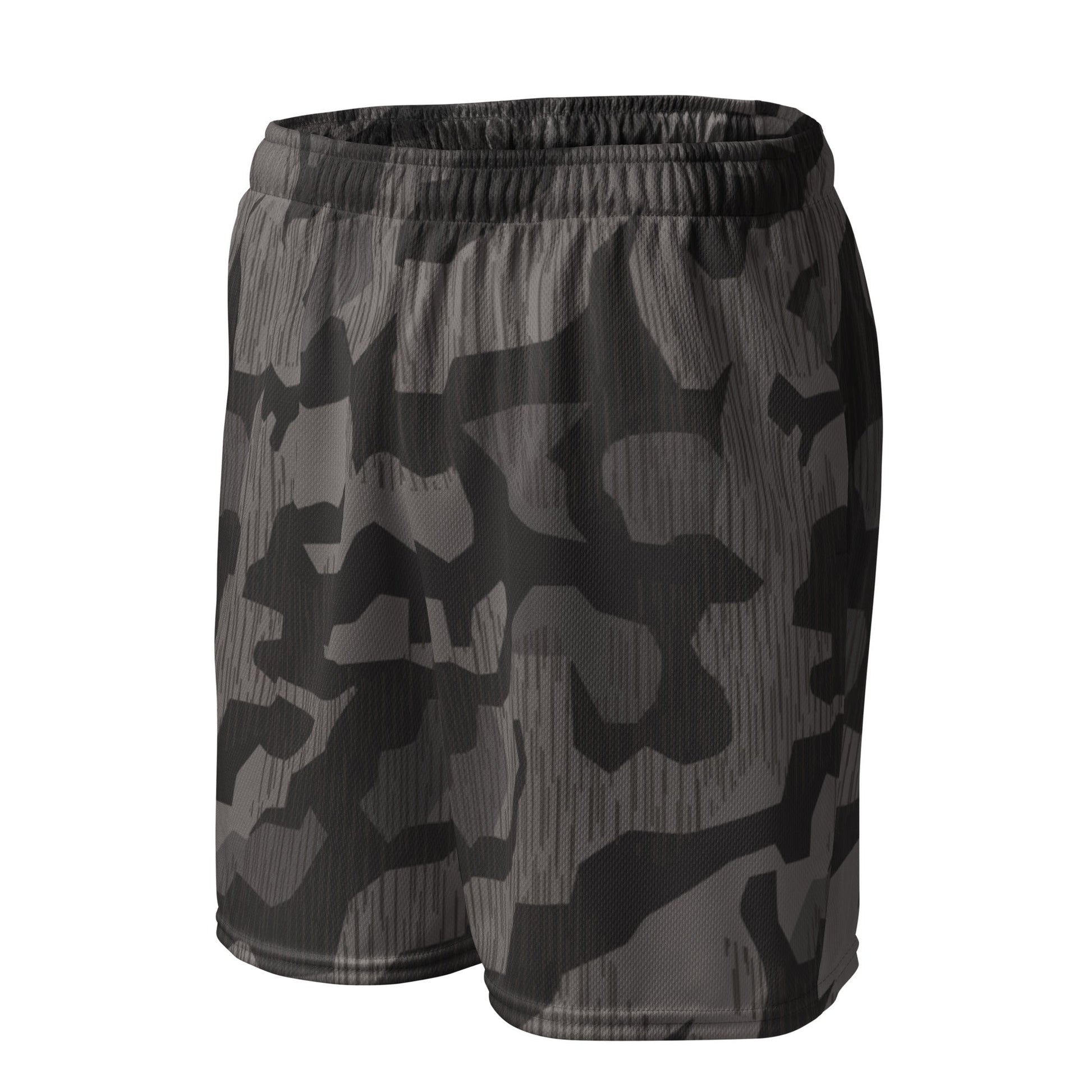 German Black Forest Splinter CAMO Unisex Mesh Shorts
