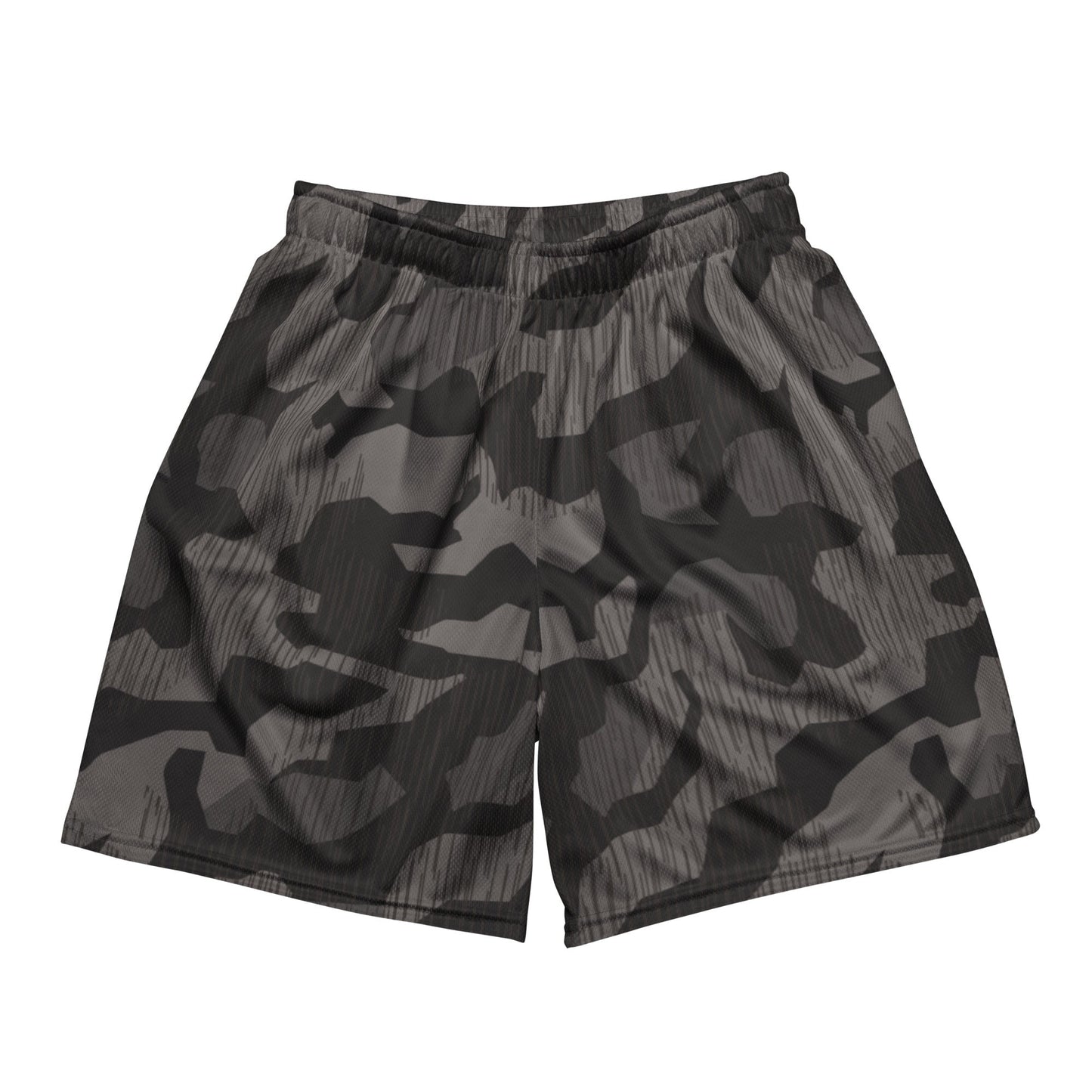German Black Forest Splinter CAMO Unisex Mesh Shorts - 2XS