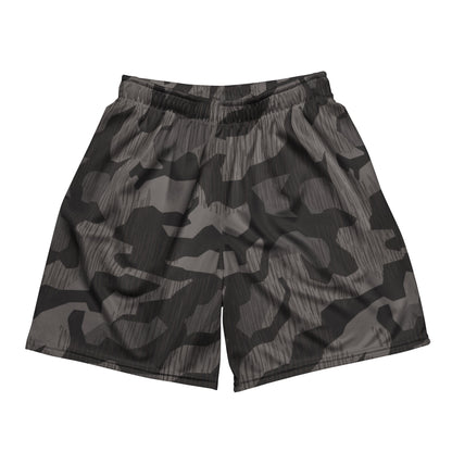 German Black Forest Splinter CAMO Unisex Mesh Shorts - 2XS