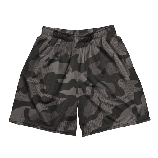German Black Forest Splinter CAMO Unisex Mesh Shorts - 2XS