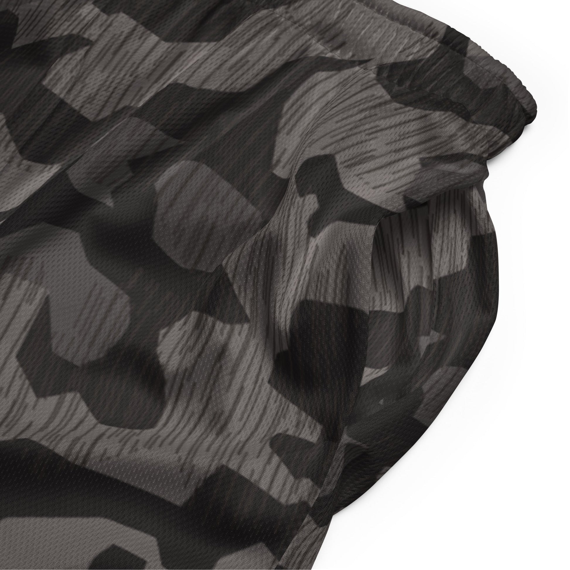 German Black Forest Splinter CAMO Unisex Mesh Shorts