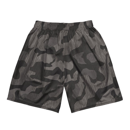 German Black Forest Splinter CAMO Unisex Mesh Shorts