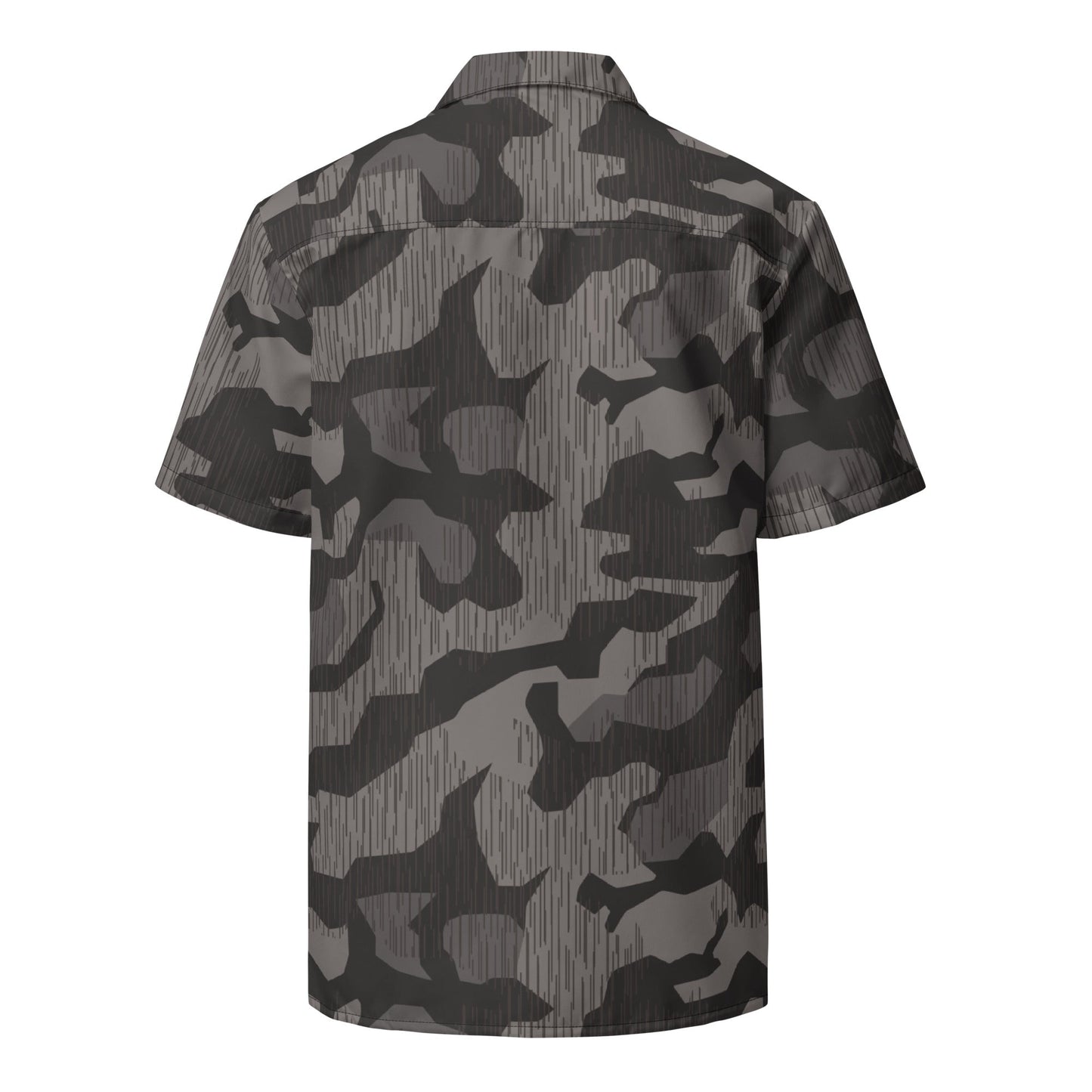 German Black Forest Splinter CAMO Unisex Short-Sleeve Button Shirt