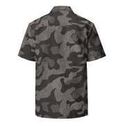 Splinter Black Forest CAMO Unisex Short-Sleeve Button Shirt - Button-Up