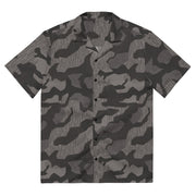 Splinter Black Forest CAMO Unisex Short-Sleeve Button Shirt - Button-Up