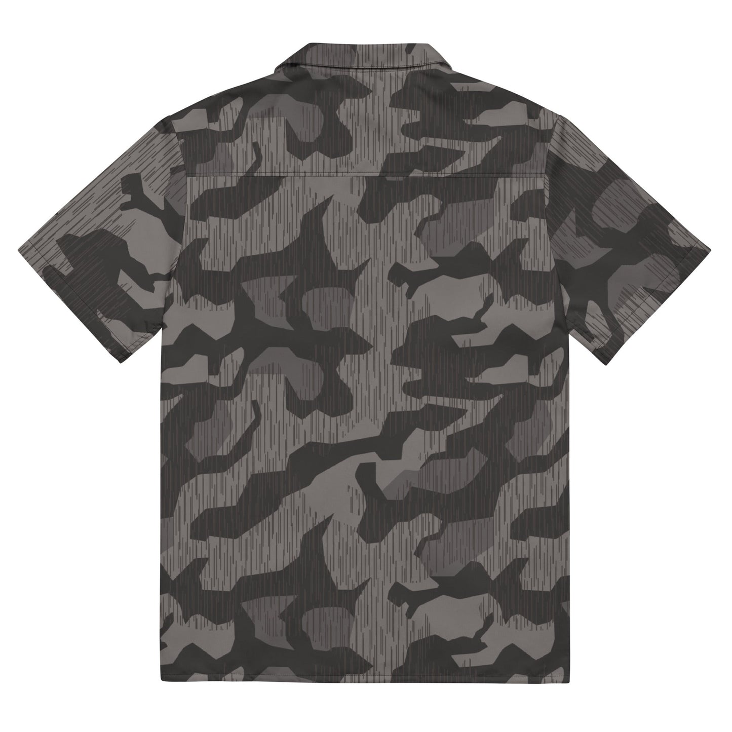 German Black Forest Splinter CAMO Unisex Short-Sleeve Button Shirt