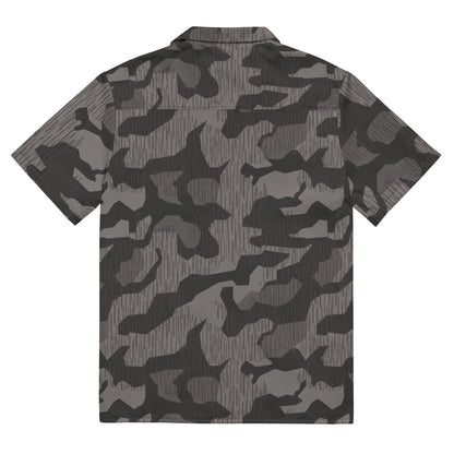 German Black Forest Splinter CAMO Unisex Short-Sleeve Button Shirt