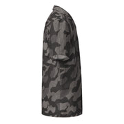 Splinter Black Forest CAMO Unisex Short-Sleeve Button Shirt - Button-Up