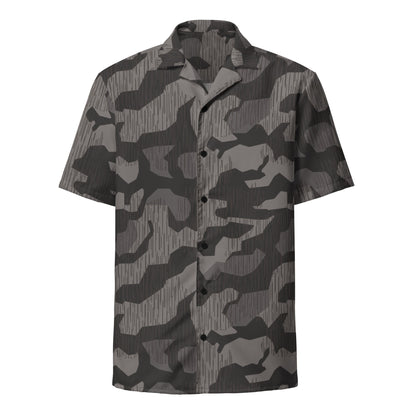 German Black Forest Splinter CAMO Unisex Short-Sleeve Button Shirt